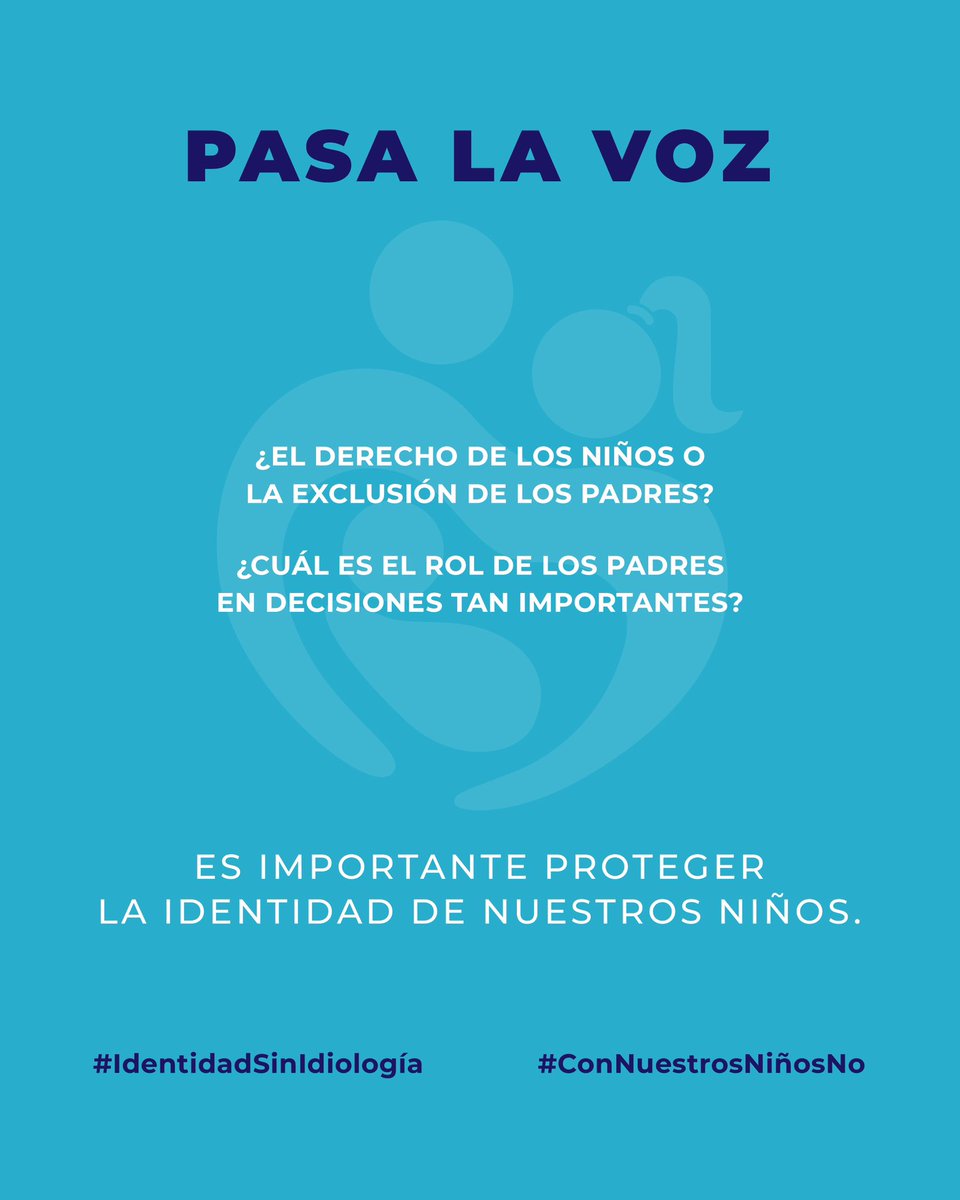 Dos casos clave en la Corte Constitucional
Caso Salinas: Escuelas aplicarán protocolo para transición de género.
Caso Amada: Busca cambiar de sexo en cédulas sin consentimiento ni evaluación médica.
¿Es por el bienestar de los niños?
#IdentidadSinIdeología #ConNuestrosNiñosNo