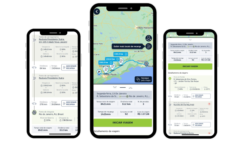 Make_My_Day_App's tweet image. 🚀 See how our #EV #Routing &amp;amp; #ChargingOptimization #API looks like in action! ⚡️
✅ 98% accurate #batterypredictions
✅ Tailored charging recommendations
✅ Effortless integration for #CPOs &amp;amp; #OEMs
#EVFleet #SmartMobility #Sustainability #Fleets #OEM #CPO
