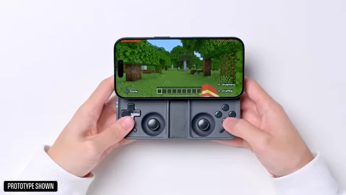 クラファン2億円越え!PSP go風コントローラー「MCON」サイズやスマホスタンド機能など詳細が公開クラファンは2月12日まで実施中!PCでも使えるスマホ向けコントローラーの詳細が明らかに。 