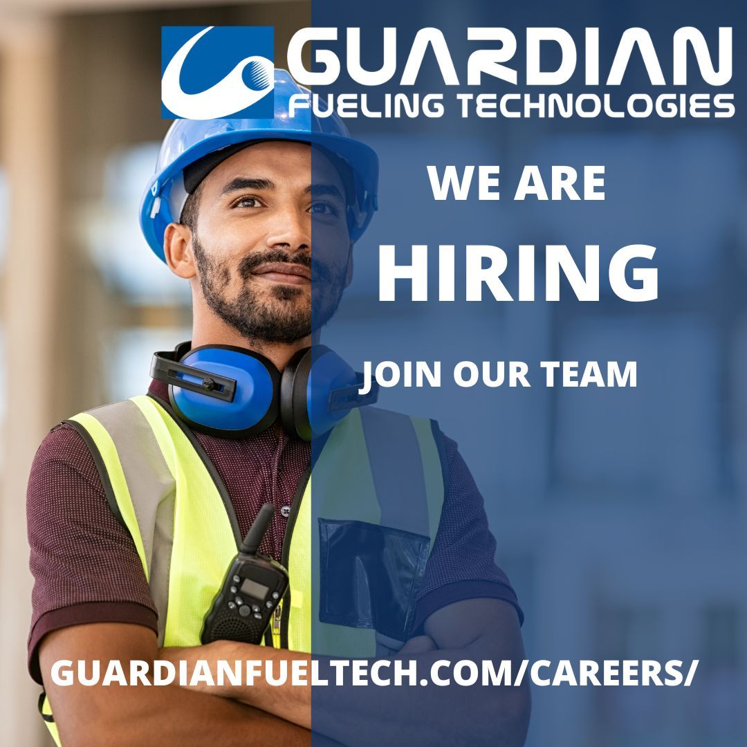GuardianFueling's tweet photo. Guardian Fueling Technologies is hiring passionate, talented individuals ready to make a difference in the fueling industry. If you're looking for a rewarding career with a team committed to innovation, explore our open positions. https://t.co/yQIvYN5RnO https://t.co/tLel6XKd92