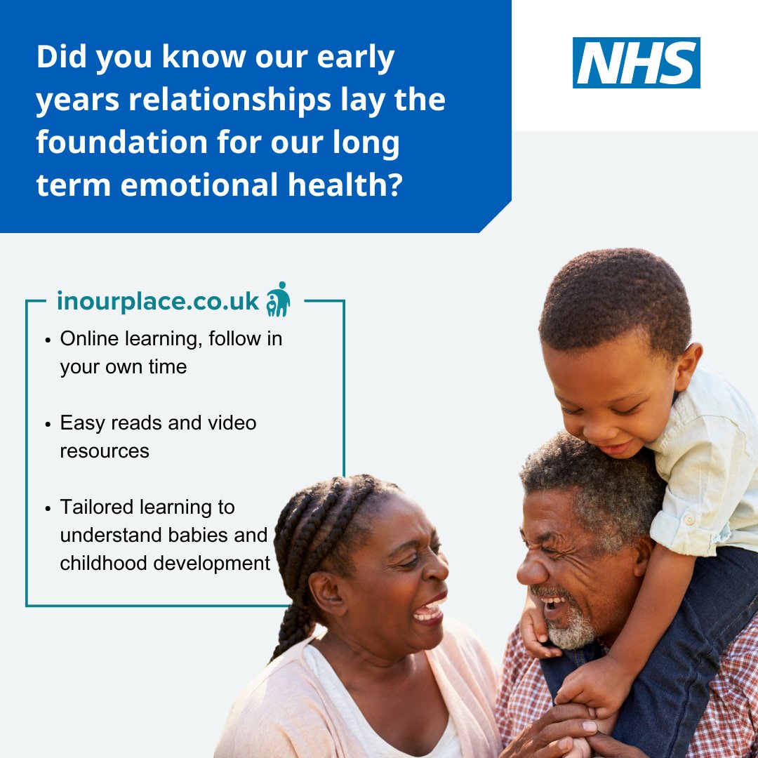 Calling all grandparents! Did you know your relationship with your grandchild can help grow their brain connections? Learn how to create a strong bond with them through the 'Understanding your baby' online course available on inourplace.co.uk
access code NWSOL