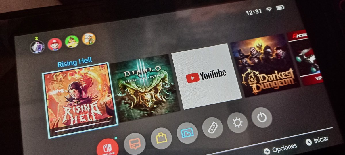 Coin_0p's tweet photo. Juegazo que me sacudi en oferta... #risinghell @risinghellgame vaaameeeee!!! #nintendoswitch #gaming https://t.co/dxA8CzV1oE