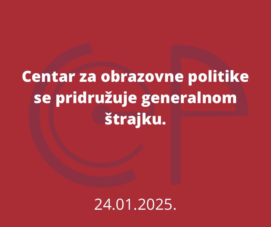 U petak 24. januara naša kancelarija neće raditi, niti ćemo biti aktivni na društvenim mrežama.