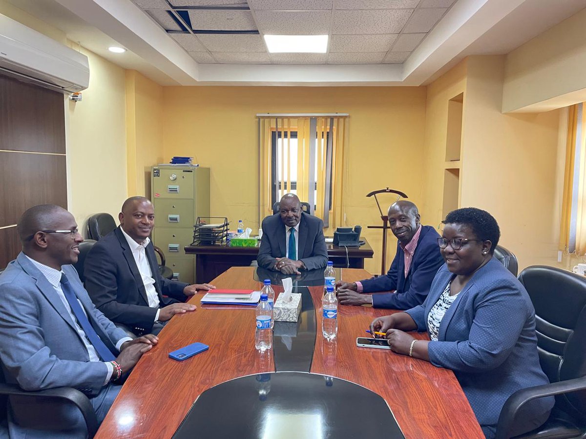 SASRA_ke's tweet photo. Earlier today, @SASRA_ke  welcomed Mr. George Mwangi Maina, the newly appointed Board Member, to the Authority offices. He was received by Hon. Jack Ranguma, SASRA Board Chairman; Mr. Methuselah Rono, SASRA Board Member; Peter Njuguna, EBS, CEO SASRA; and Ms. Roselyn Ragama, Corporation Secretary and Director, Legal Department. 

Mr. Maina was appointed on 17th January 2025 by @DrOparanya  , EGH, the Cabinet Secretary for Co-operatives and MSMEs Development, to serve as a SASRA Board Member for the next three years. 

We look forward to his contribution as we continue to work towards a Financially Inclusive, Member-Centric, and Stable SACCO Industry. 
Welcome aboard!

@PSKilemi @Ushirika_Kenya