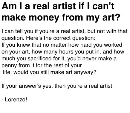 Answering a question, today!