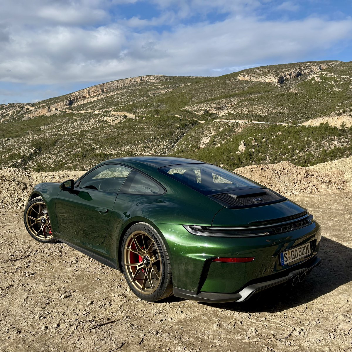Heading for the hills in the Porsche 992.2 GT3 Touring. New optional  Leichtbau package includes magnesium wheels and some carbon fibre  reinforced plastic (CFRP) parts. If the car is a manual, you
