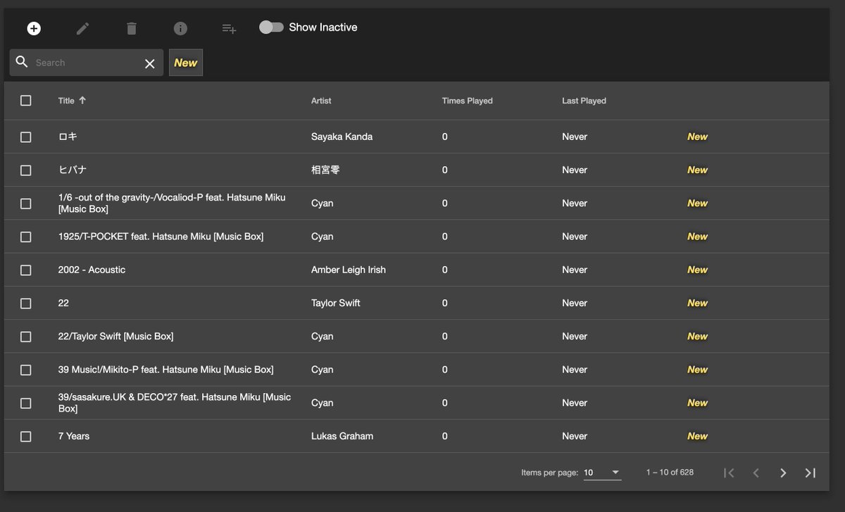 I uploaded 600 songs to my song request!
Would you like to come to my ASMR singing stream and order one?  (˶˃ ᵕ ˂˶) .ᐟ.ᐟ

youtube.com/live/ryCQV8P8E…