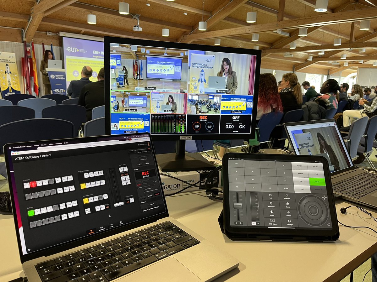 CPCD UPCT (@cpcd_upct) on Twitter photo 🎦 Comenzamos con la segunda jornada de EUt+ week en <a href="/UPCToficial/">Universidad Politécnica de Cartagena | UPCT</a>.
👉 La <a href="/EuropUnivTech/">European University of Technology</a> se reúne en #Cartagena para avanzar en títulos conjuntos, nuevas pedagogías y emprendimiento estudiantil. 👩🔬👨🎓🚀 🎦 Comenzamos con la segunda jornada de EUt+ week en <a href="/UPCToficial/">Universidad Politécnica de Cartagena | UPCT</a>.
👉 La <a href="/EuropUnivTech/">European University of Technology</a> se reúne en #Cartagena para avanzar en títulos conjuntos, nuevas pedagogías y emprendimiento estudiantil. 👩🔬👨🎓🚀