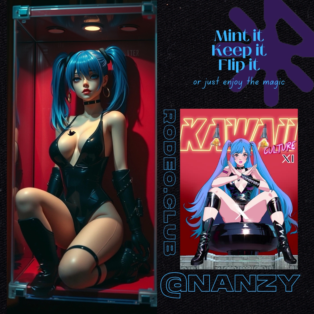 This is the AI version replicating the original character, "SA-E, Unleashing the X." Imagine this as what your art toy could look like! 😊

only at <a href="/rodeodotclub/">Rodeo</a> 
rodeo.club/post/0xd9EC389…

 You can read her story at my Foundation link here: foundation.app/@nanzywarali