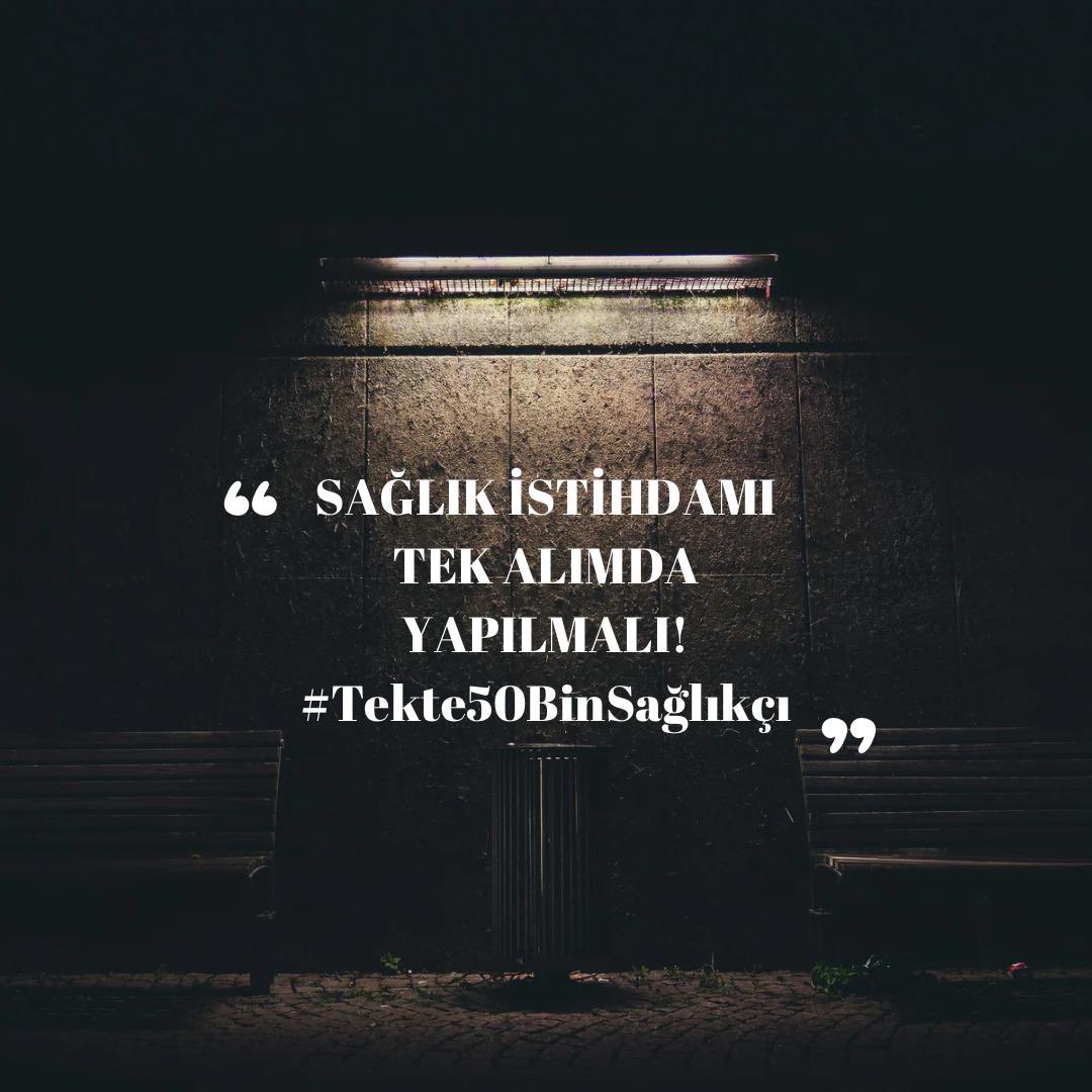 Sağlık hizmetlerinin etkinliği için güçlü bir ekip gereklidir. 50 bin sağlıkçı ile bu ekip güçlendirilmeli. <a href="/drmemisoglu/">Prof. Dr. Kemal Memişoğlu</a> #Tekte50BinSağlıkçı