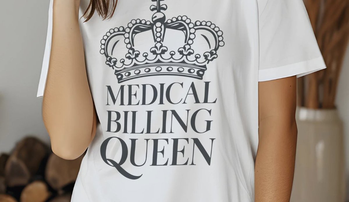 GiftsNThingsBox's tweet photo. Medical #Billing #Queens  Shirt, #funny Work Shirt with #Crown  Design, #giftee  for #Medical Billers, Women’s Work Humor Tee, Billing Queen Shirt
https://t.co/nTi5V1lBDL https://t.co/OZ4bmwQKFG