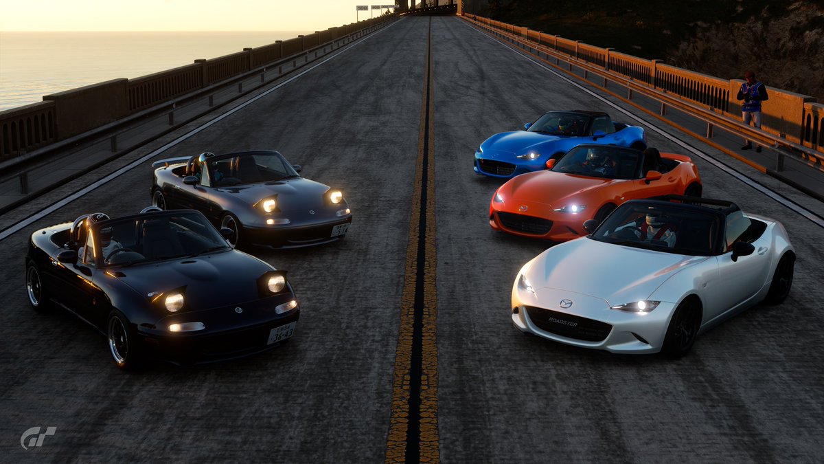 Tenroku_GT7's tweet photo. 人馬一体
#GT7
#Roadster
#Beadriver
#魂動 https://t.co/6BdAzVYV0x