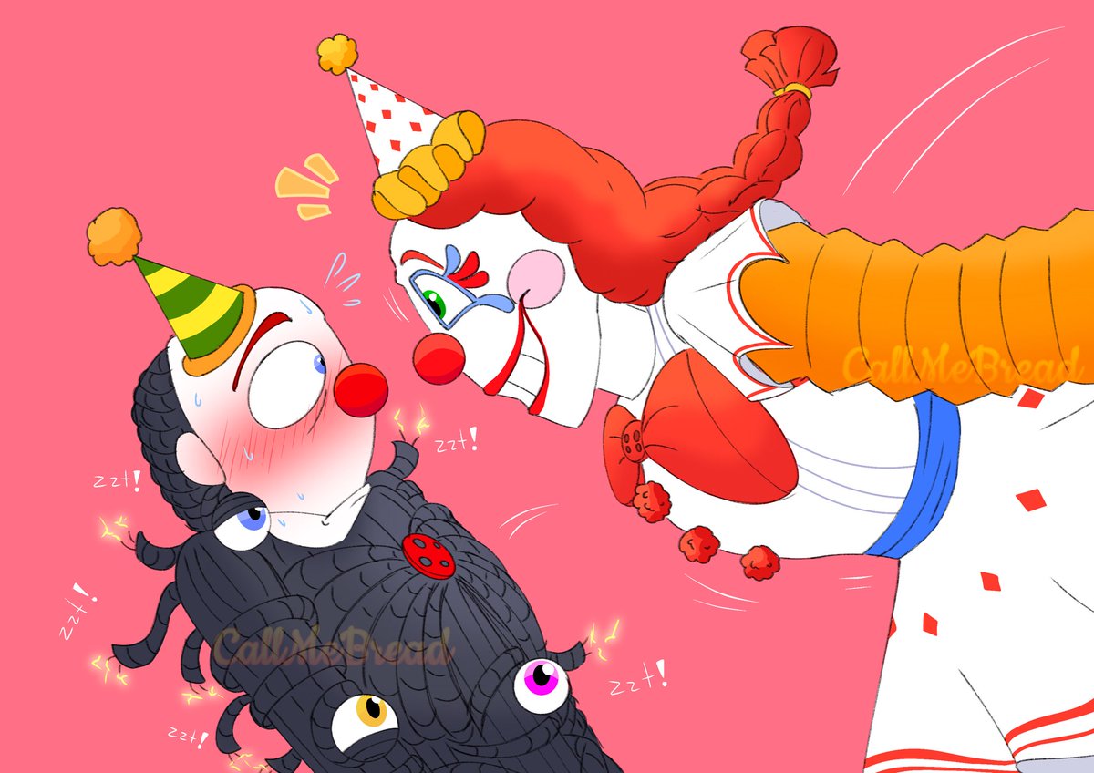 CallMeDaBread's tweet photo. Mmmm yeah nobody would agree with me on this one but.
Ennie?
Jackard?
Idk…
It’s a crackship 
Pls don’t bully meeeeeee I just did this for fun :((((
#FNAF #EnnardxJackie #Ennardfnaf #Jackiefnaf #SOTM #SecretoftheMimic https://t.co/V5QJmc3ywB