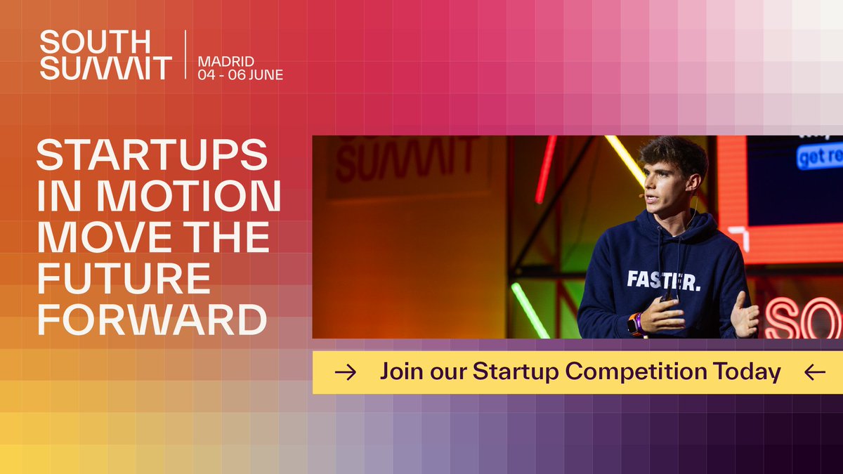 south_summit's tweet photo. Startup Competition at #SouthSummit25 is closing soon! 🚀This year, it’s more than just a pitch—it’s a vision. A vision to align #entrepreneurship with the greater good, fuel economic progress, and harness #innovation to navigate uncertainty together. 💡

https://t.co/aNjdcTccBv https://t.co/3PiitrPuV2