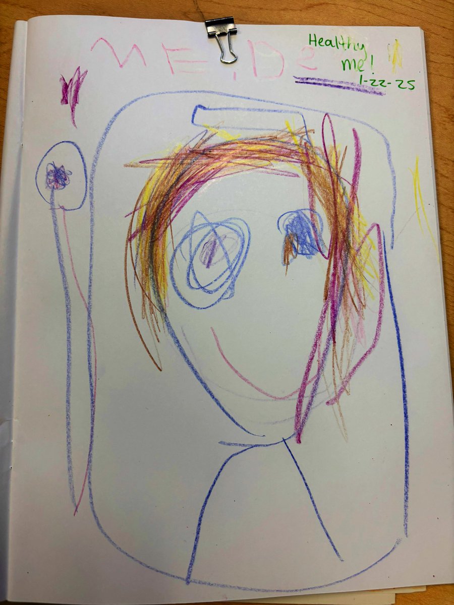 Healthy Me theme writing about “How I stay healthy”with the Lama class at Heritage. #lisdpk #onelisd #prek #earlyed