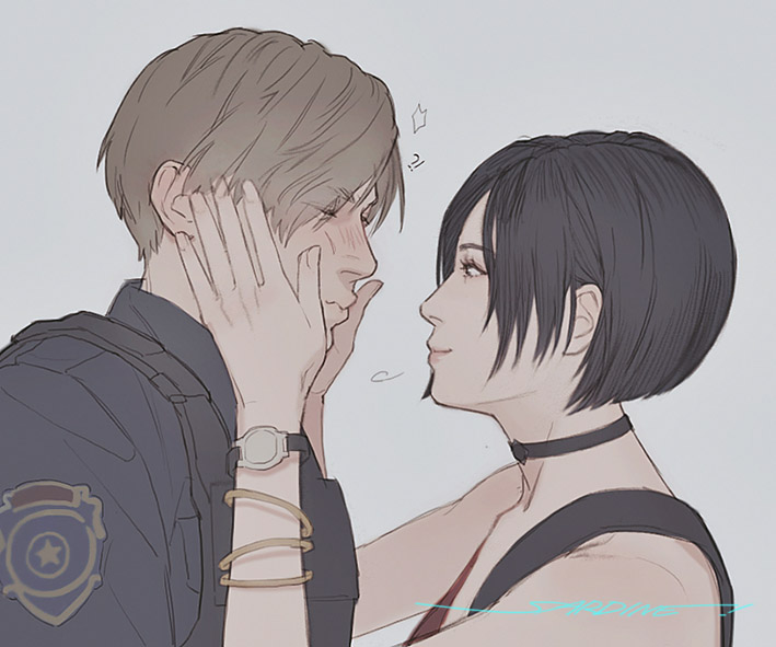 never get tired of imagining them in raccoon city