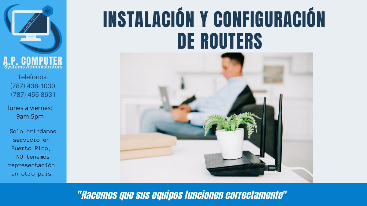apcomputerpr's tweet image. Nuestro equipo de técnicos altamente capacitados se asegurará de que sus dispositivos funcionen de manera óptima y segura. #APComputer #APComputerSystemsAdministrators  #APComputerSystems #APComputerPR #APComputerPRUSA #Dios #Diosesbueno #God #Godisgood