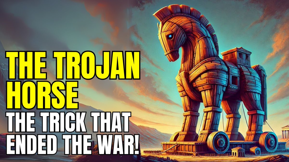 mythosview's tweet photo. THE TROJAN HORSE: STRATEGY THAT ENDED THE WAR IN GREEK MYTHOLOGY
https://t.co/Chmn7BLou7 #Mythology #GreekMyths #Legends https://t.co/XVEq7OdIc0