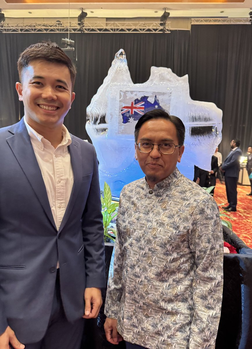 My heartfelt compliments to Her Excellency Danielle Heinecke and the High Commission of 🇦🇺 to 🇲🇾 for hosting such a grand reception — it was truly outstanding! Wishing 🇦🇺 a joyful National Day and continued success. Here’s to the enduring friendship and flourishing ties.