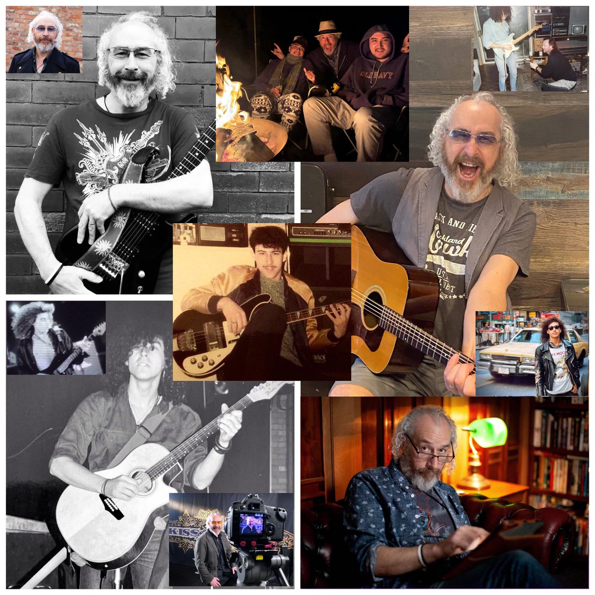 Happy Birthday to our very own Daz Rice, 60 TODAY! 🎉
One of life’s most kind, caring, funny and gifted individuals. 
We love you Daz. 😎🤘🏻🎸
#kissofthegypsy #britishrock #rockband 
#bestfriends #happybirthday #guitarplayer