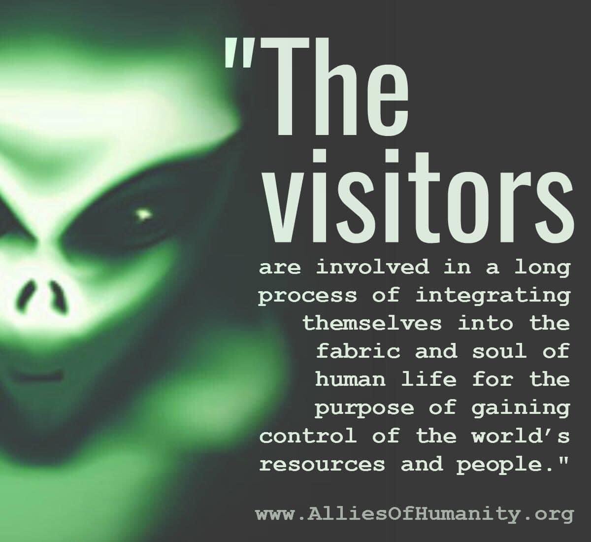 NasiNovareCoram's tweet photo. THE VISITORS: Several other alien races from the Greater Community βvisitingβ our world without our permission who are actively interfering in human affairs.
There is no beneficial alien race present on Earth. https://t.co/vehgqXke1Q