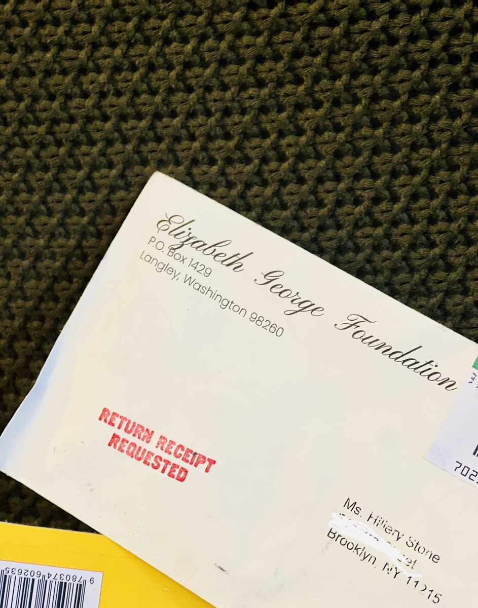 stone_hillery's tweet photo. Thrilled to be named a 2025 Elizabeth George Foundation Grant recipient. Writing a book requires years of unpaid and unnoticed labor, done in pockets of barely-existing time. It’s bittersweet to be among the last circle of writers receiving EGF support, but wow am I grateful. https://t.co/g5mNk7H3vg
