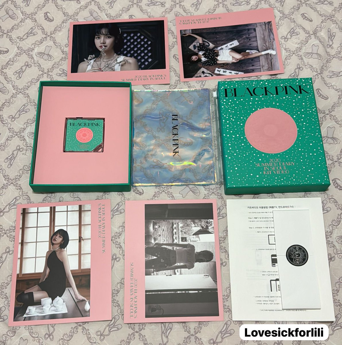 XIAOYOUNGZ's tweet photo. 🦋| VENDO Summer Diary in Seoul Kit Video (incompleto) 

• R$140 + frete 
- Possuo feedbacks positivos no ig lovesickforlili https://t.co/c7ZUcE6Qo5