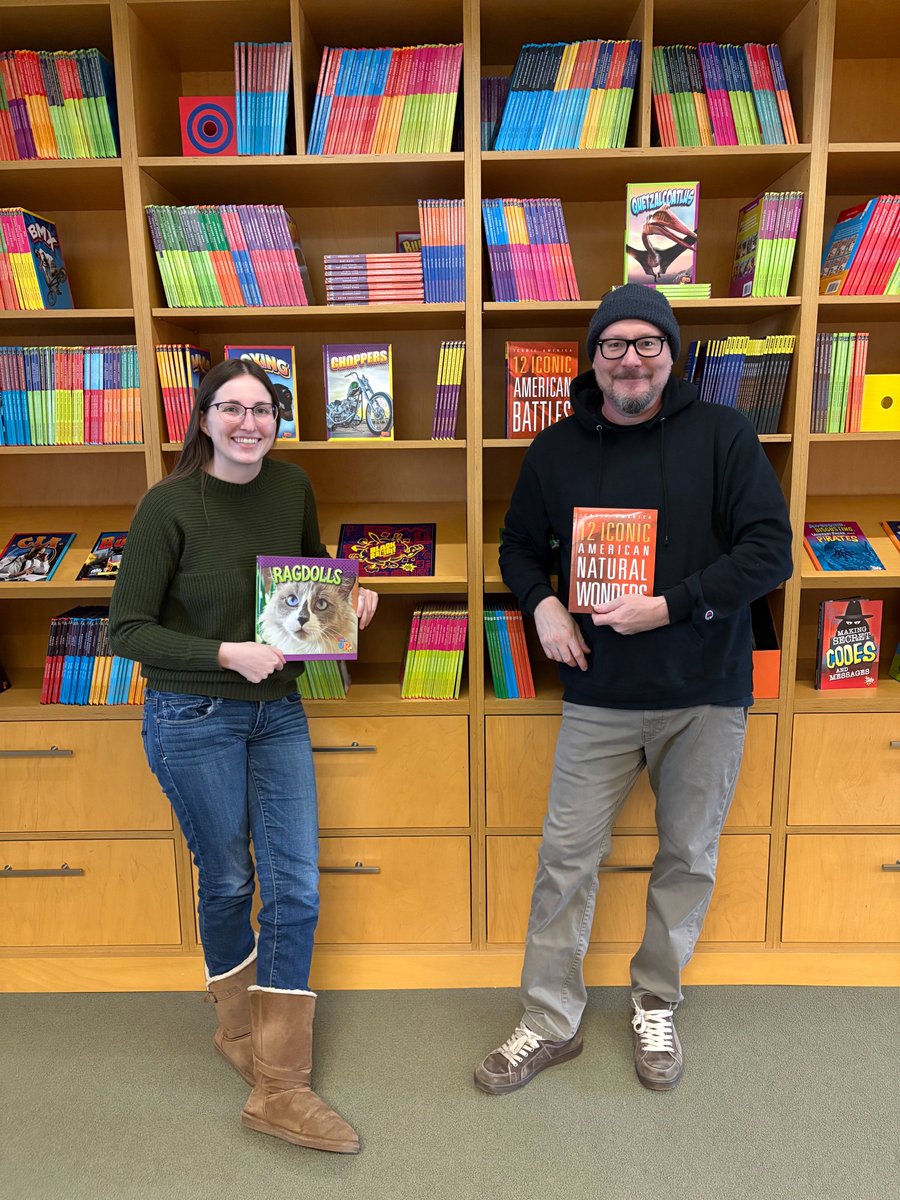 Happy #LibraryShelfieDay from our Black Rabbit Books team!