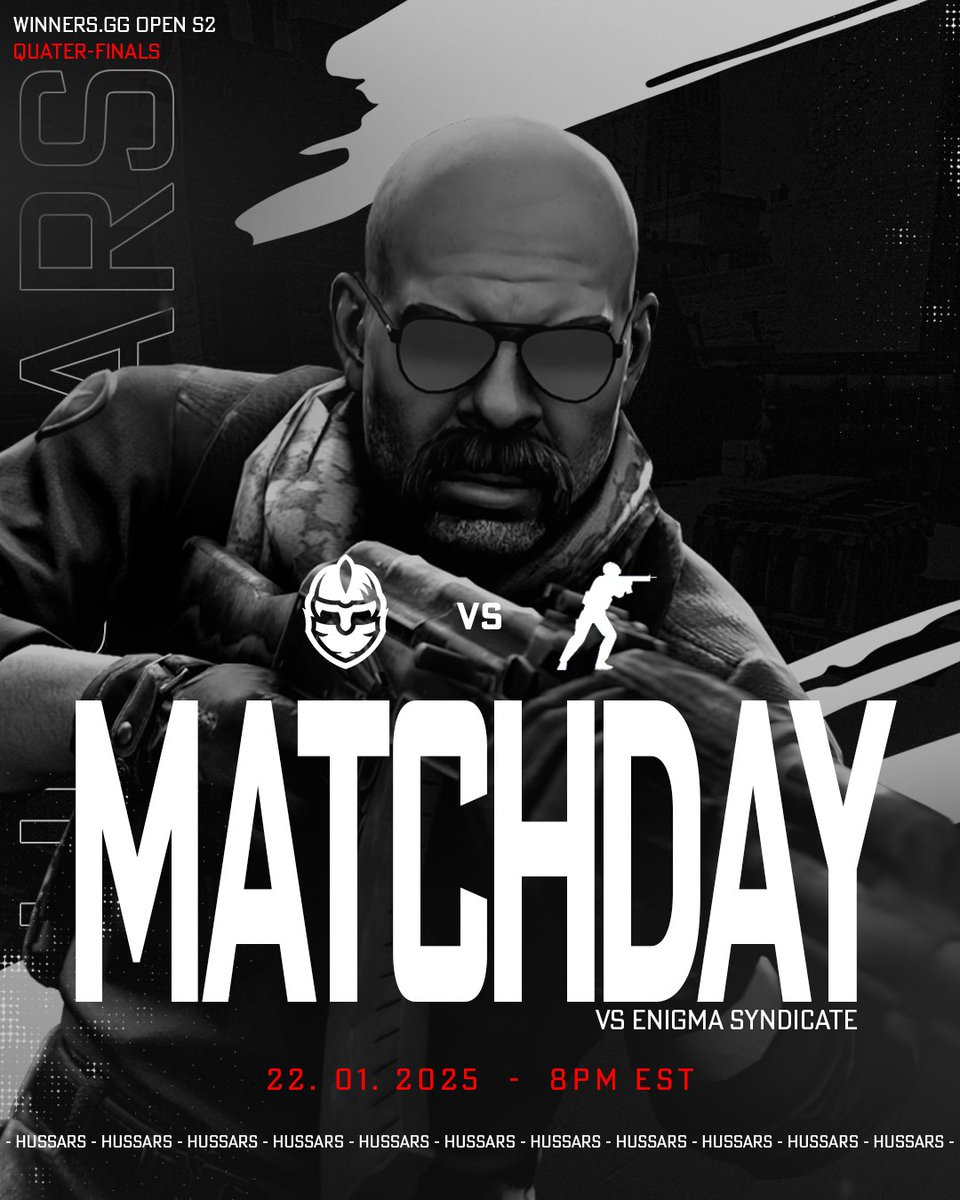 🏴 Już dziś dowiemy się czy zapewnimy sobie miejsce w półfinałach WINNERS.GG. 

Live: twitch.tv/bambikxde

<a href="/superiongg/">superiongg</a> <a href="/Axidepl/">Axide.pl</a> #hussarsgg