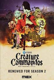 soyintrovertida's tweet image. #CreatureCommandos me ha encantado, es el tipo de animación adulta que más me divierte. humor negro, violencia sin tapujos, acción brutal y crítica social, para presentar a unos monstruos, que no lo son tanto. un aperitivo de #DCStudio para lo que se viene. BRAVO👏👏👏en #HBOMax
