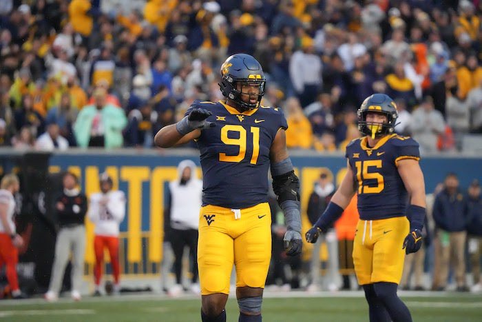 Frederick M Ards III (@behumblefredd) on Twitter photo Blessed to receive an offer from the university of West Virginia 🟡🔵!!!
<a href="/JonesHSFootball/">Jones Tigers Football</a> <a href="/CoachChadScott/">Chad Scott</a> <a href="/ChadSimmons_/">ChadSimmons</a> <a href="/JohnGarcia_Jr/">John Garcia, Jr.</a> <a href="/Rivals/">Rivals</a> <a href="/adamgorney/">Adam Gorney</a> <a href="/KiddRyno_Rivals/">Ryno</a> <a href="/trenchmenAC/">Aaron Tank Jones</a> <a href="/247Sports/">247Sports</a> <a href="/coachNmoody/">Nick Moody</a> <a href="/cmitchell2284/">Coach Chris Mitchell</a> <a href="/RivalsFriedman/">Adam Friedman</a> @<a href="/UANextFootball/">All-America Game</a> Blessed to receive an offer from the university of West Virginia 🟡🔵!!!
<a href="/JonesHSFootball/">Jones Tigers Football</a> <a href="/CoachChadScott/">Chad Scott</a> <a href="/ChadSimmons_/">ChadSimmons</a> <a href="/JohnGarcia_Jr/">John Garcia, Jr.</a> <a href="/Rivals/">Rivals</a> <a href="/adamgorney/">Adam Gorney</a> <a href="/KiddRyno_Rivals/">Ryno</a> <a href="/trenchmenAC/">Aaron Tank Jones</a> <a href="/247Sports/">247Sports</a> <a href="/coachNmoody/">Nick Moody</a> <a href="/cmitchell2284/">Coach Chris Mitchell</a> <a href="/RivalsFriedman/">Adam Friedman</a> @<a href="/UANextFootball/">All-America Game</a>