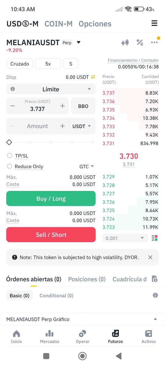 KevinAlbertoSo5's tweet photo. ADIVINA QUIEN HA SIDO LISTADA EN FUTUROS DE BINANCE? ASÍ ES!
@MELANIAMEME https://t.co/vs45lUKNWM