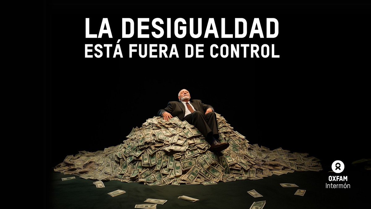 OxfamIntermon's tweet image. Si los 10 hombres más ricos del mundo perdiesen el 99% su riqueza de la noche a la mañana, seguirían siendo multimillonarios.
Mientras, el 44% de la población mundial vive en situación de pobreza.

El mundo tal y como lo conocemos ahora mismo no es justo.
Y debe cambiar 👇