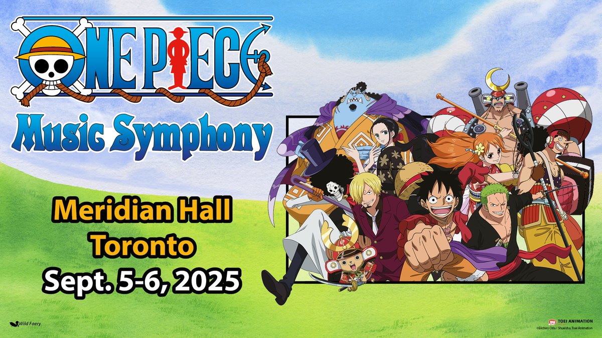 🚨 Ahoy, One Piece fans! 

Set sail for an unforgettable adventure with the One Piece Music Symphony! Experience the epic music of One Piece like never before, performed live by an orchestra alongside your favourite moments. Tickets on sale Saturday! ow.ly/yb6o50UKAIQ