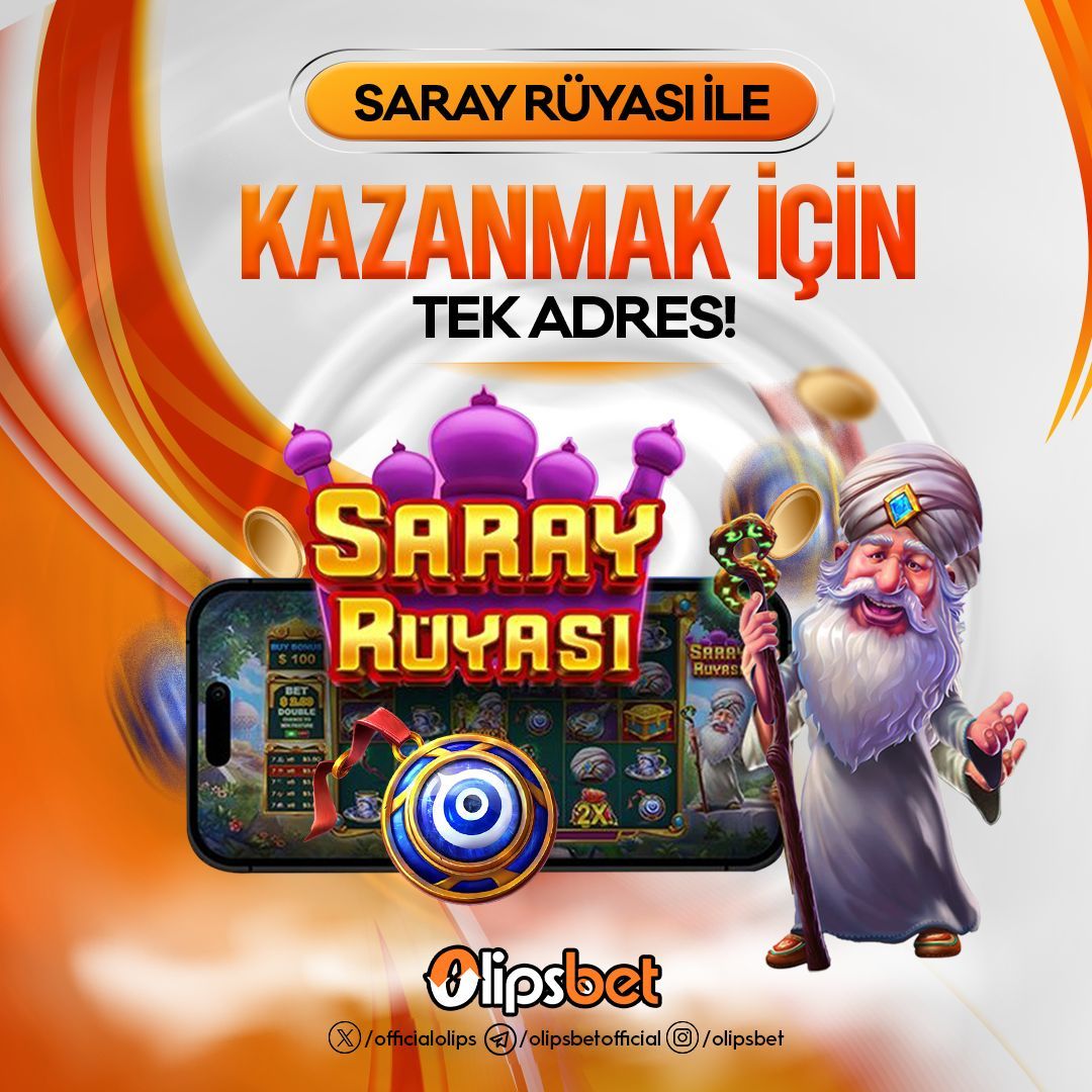 officialolips's tweet photo. 🎁👑 SARAY RÜYASI 👑🎁

💎  En sağlam bahis sitesi 💎 

🎁  Her yatırıma freebet ❗ 
🎁  Şans çarkı sınırsız ödüller ❗ 

💰💰 Casino oyunlarında yüksek kazanç #olipsbet'te 💰💰

🖥 https://t.co/NQ0gS7pw9k https://t.co/eJRfKclPgm