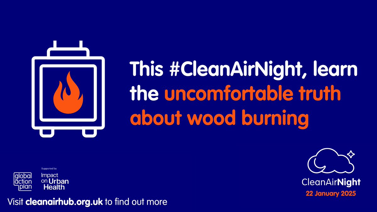 ImpUrbanHealth's tweet photo. It’s #CleanAirNight! 🌖 

Want to get involved? Learn and share the facts about wood burning ⬇️

https://t.co/6eevfRLafP https://t.co/ogAtZuxsJb