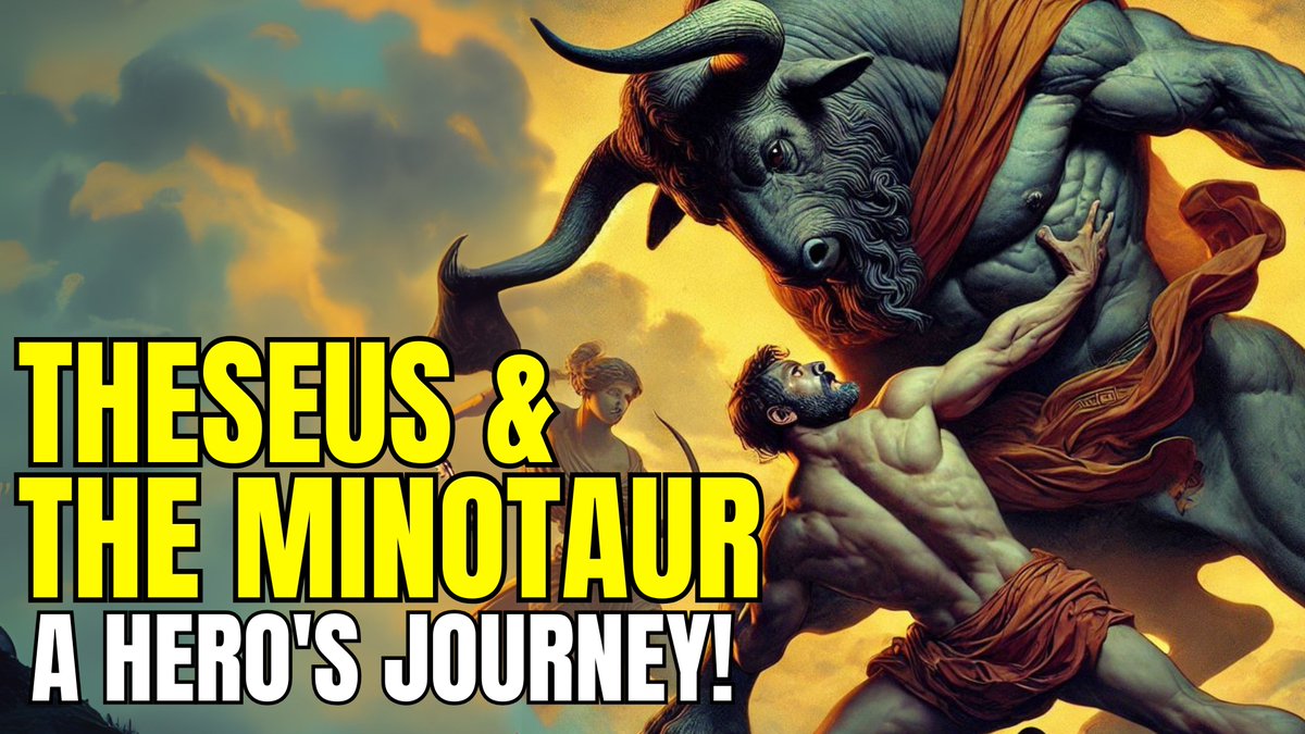 mythosview's tweet photo. THESEUS' HEROIC LABORS: SLAYING THE MINOTAUR IN GREEK MYTHOLOGY https://t.co/xJdKoWHdQw #Mythology #GreekMyths #Legends https://t.co/NMAVW5Fir7