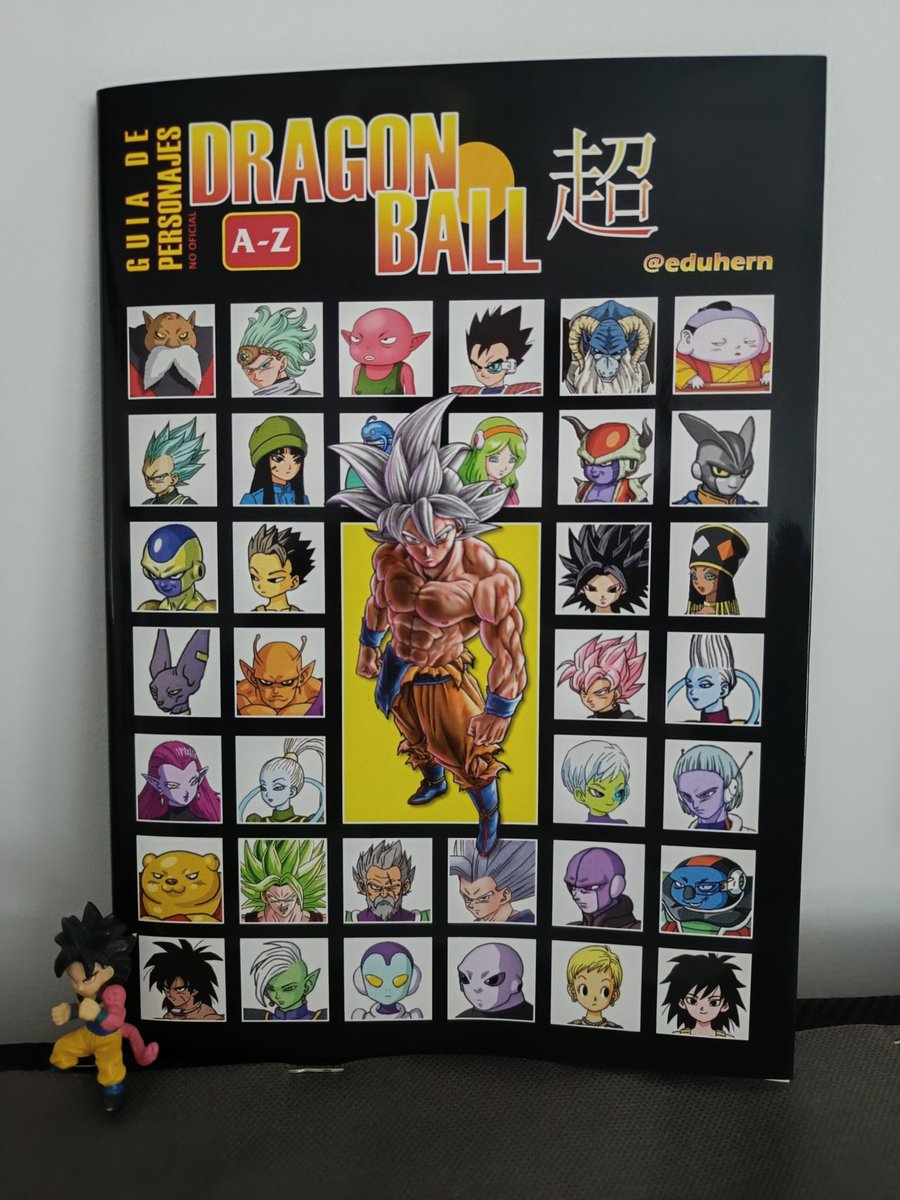 Al fin ha llegado a casa está joyita de guía de personajes de dragón ball 🐉que sucede espiritualmente a las clásicas de la revista KAME y te lleva a la infancia más rápido que con el shunkanido!! Todo gracias al buen hacer de <a href="/eduhern/">Edu</a>. Mil gracias, eres un crack!!🙇✌️
