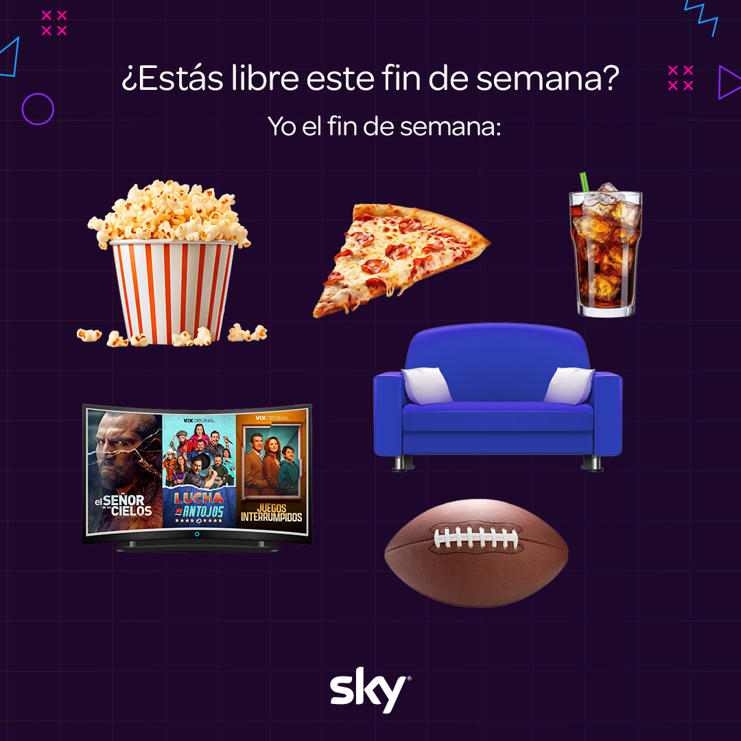 skymexico's tweet photo. Tu primer @ es con quien vivirás toda la adrenalina de las finales de conferencia de la #NFL este domingo. 🏈

#MiEntretenimientoEnSky #PlayoffsNFL https://t.co/57ezz5mQMg