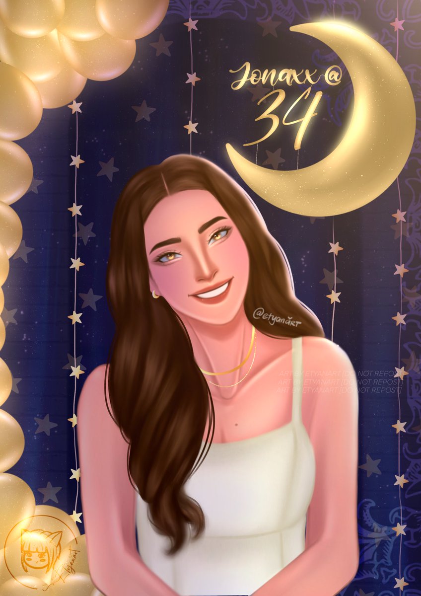 etyanart's tweet image. Happy Birthday, Ate J! 💫🌙

#THIRTYFOReverWithJonaxx