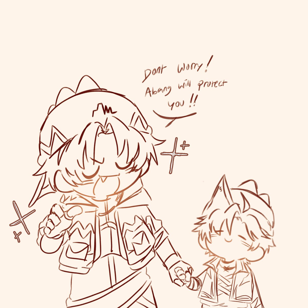 Do anything silly then abang Gentar will come for your head