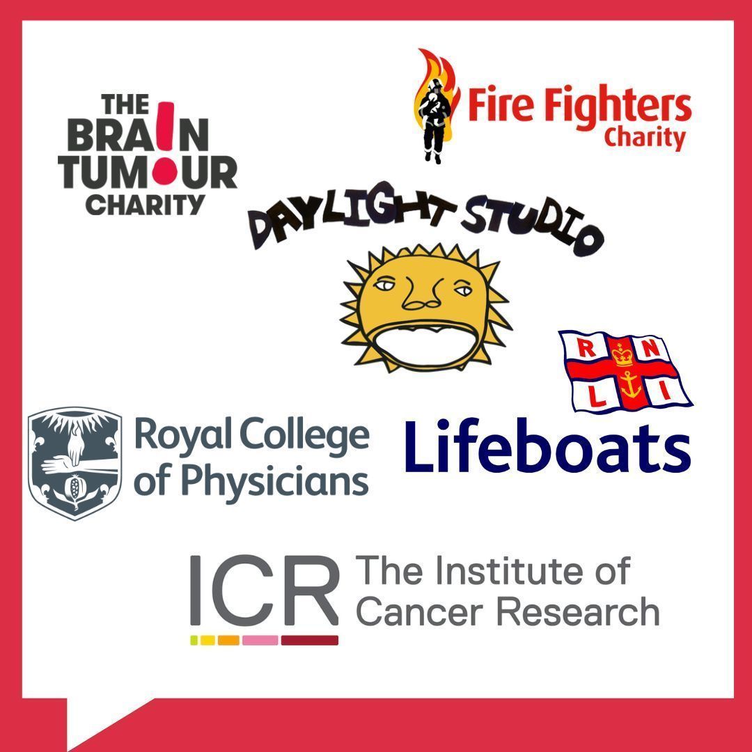 the_charityshow's tweet photo. Some incredible #charities featured in Ep.17 of #TheCharityShow.
@BrainTumourOrg @firefighters999 @RNLI @ICR_London #DaylightStudio @RCPhysicians
On all pod platforms 👉 https://t.co/yW0AgHpwPv
#Philanthropy #MajorDonors #Fundraising #ThirdSector #NewYearHonours #SnoopDogg https://t.co/5tB1YQWl2u