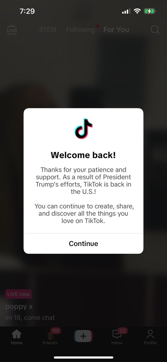 From last Saturday night to last Sunday afternoon…
I’m so happy TikTok is back!!!