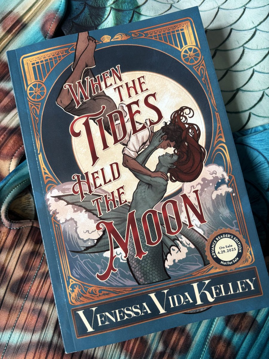 If you’re looking for a story where a cast of BIPOC, immigrant, LGBTQ+, and disabled individuals stick it to a power-hungry, exploitative con man, may I introduce you to WHEN THE TIDES HELD THE MOON.
Out April 29, 2025