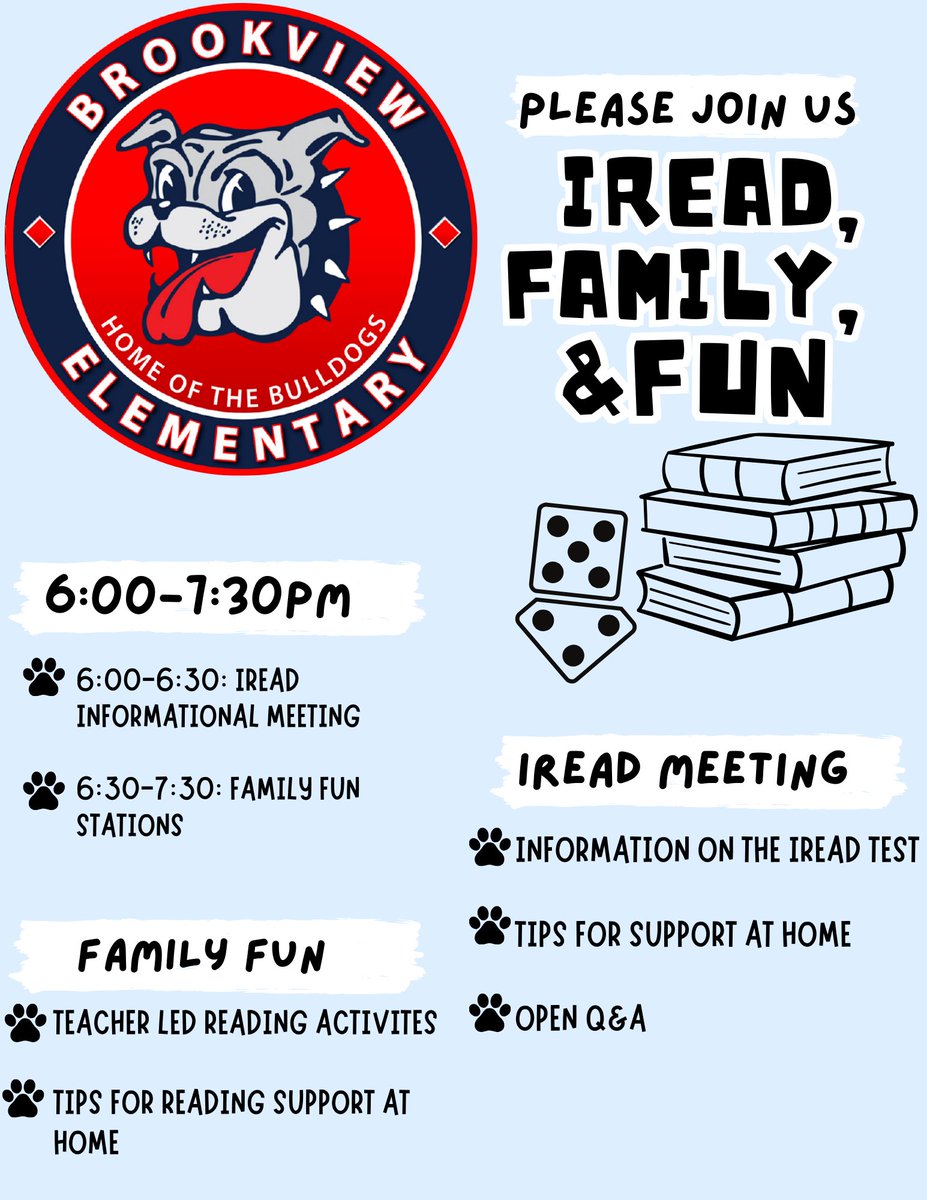 We are 1️⃣day of way from a "LIT" time here at school. Join us for Literacy night.  Thursday,  from 6pm-7:30