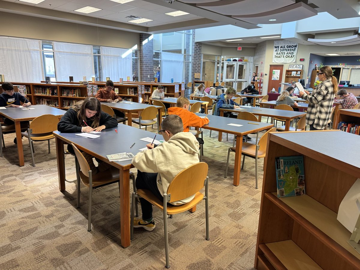 Meredith Lenfestey (@mcms_lenfestey) on Twitter photo Numbers are dwindling here in the 7th grade room, but #MCMSmustangs from <a href="/TheCreekMCMS/">Mill Creek Middle</a> are still hanging on! We’re rooting for you Will, Rory, and Brayden!
Updates for 6th & 8th grade coming soon! Numbers are dwindling here in the 7th grade room, but #MCMSmustangs from <a href="/TheCreekMCMS/">Mill Creek Middle</a> are still hanging on! We’re rooting for you Will, Rory, and Brayden!
Updates for 6th & 8th grade coming soon!
