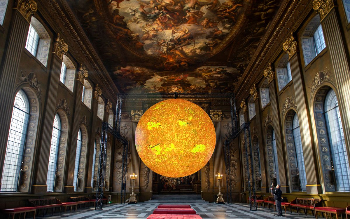 London On The Inside (@londontheinside) on Twitter photo A giant sun is coming to <a href="/orncgreenwich/">Old Royal Naval College</a> to brighten up your winter days ow.ly/iTEi50UL7mq A giant sun is coming to <a href="/orncgreenwich/">Old Royal Naval College</a> to brighten up your winter days ow.ly/iTEi50UL7mq