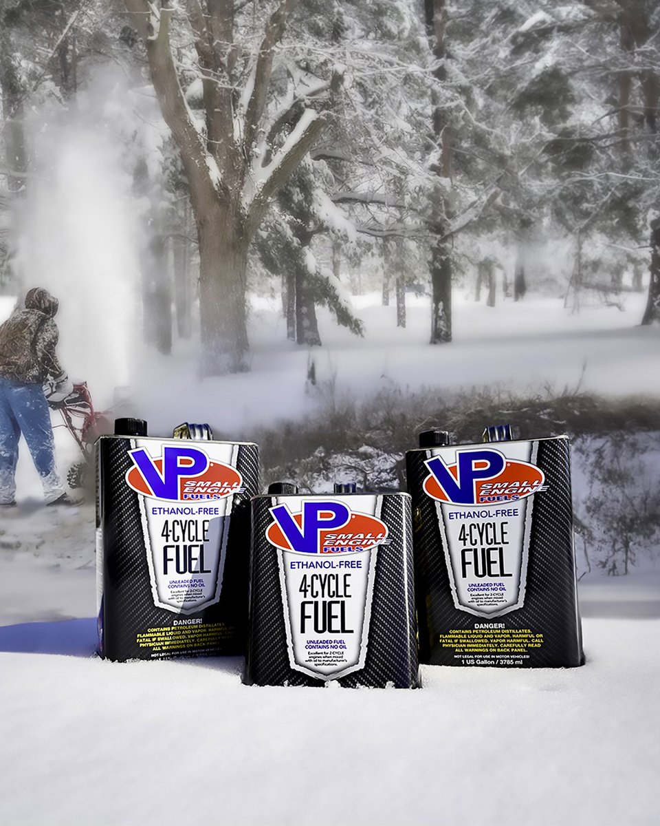 Tis’ the season… for way too much snow and power outages! Are you prepared with a stash of <a href="/VP_Racing_Fuels/">VP Racing</a> Small Engine Fuels for your generators and snow blowers? Get yours now at your local retailer or online at VPRacingFuels.com