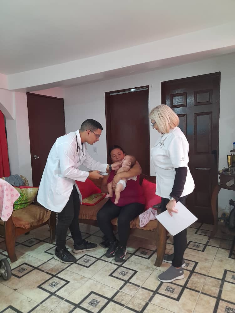 Jornada laboral del CDI Ludovico Silva prestándole atención al pueblo venezolano #CubaPorLaVida