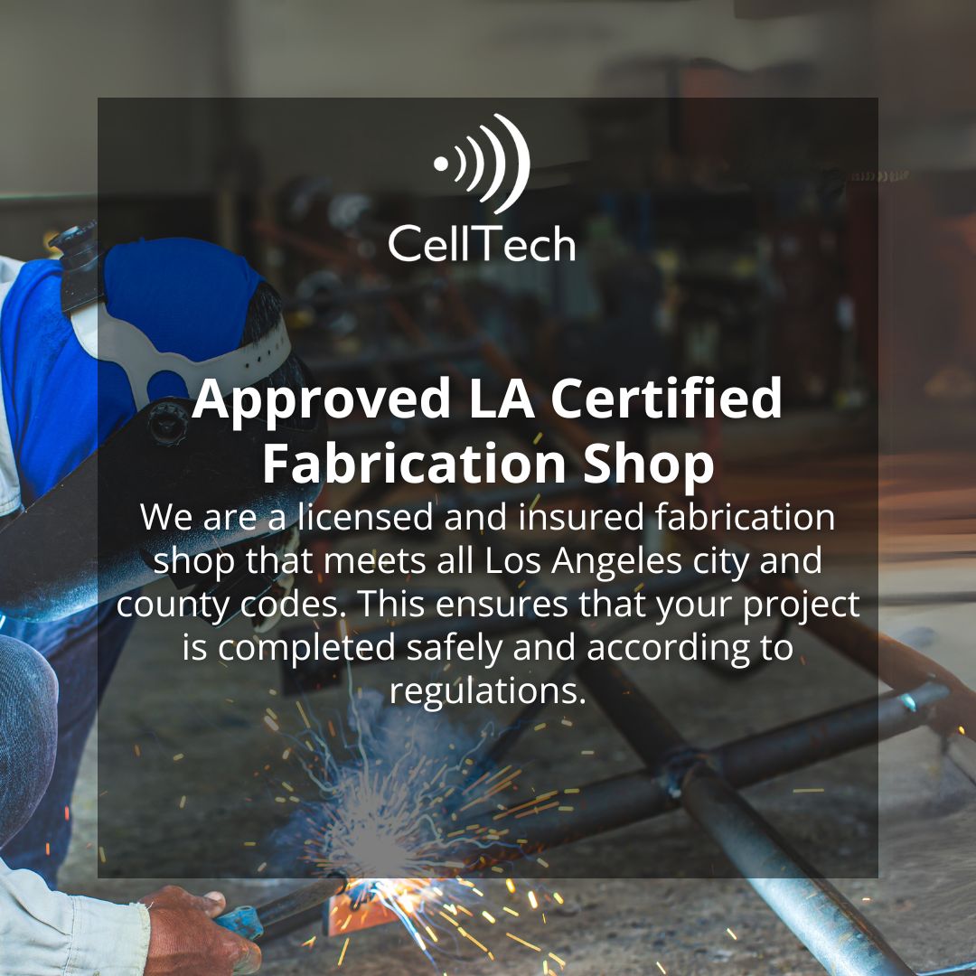 CelltechCorp's tweet image. Your vision, our precision. Discover why CellTech is the perfect choice for your next metal fab project.

Contact us today for a free consultation—we&apos;re happy to answer your questions and help you get started on your project. celltechinc.us/consultation 

#southerncalifornia #socal